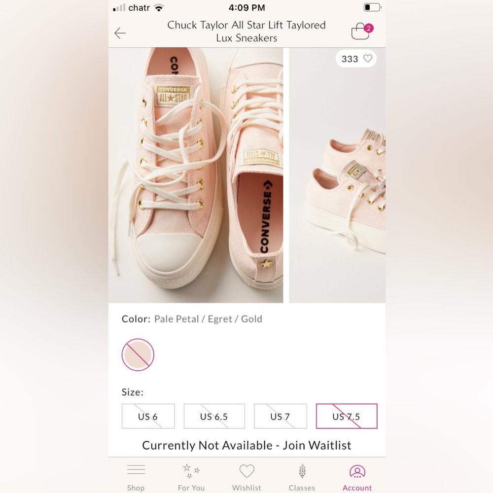 Sold out Free People/Converse chuck taylor - Picture 3 of 3